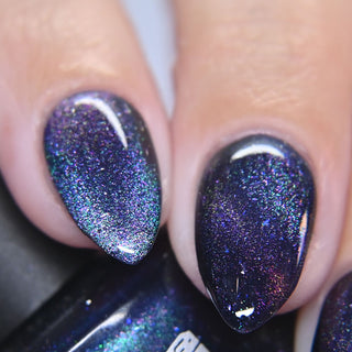 Image provided for Bee's Knees by a paid swatcher featuring the nail polish " The Body Remembers "
