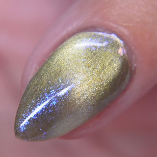 Image provided for Bee's Knees by a paid swatcher featuring the nail polish " There is Nothing But Stone "