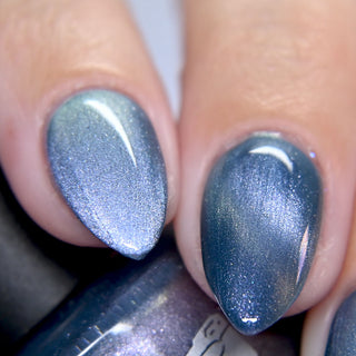 Image provided for Bee's Knees by a paid swatcher featuring the nail polish " Your Dream is at an End "