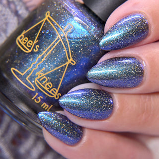 Image provided for Bee's Knees by a paid swatcher featuring the nail polish " Every Accusation is Always a Confession "