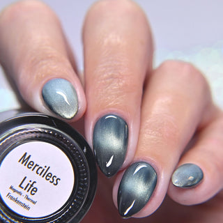 Image provided for Bee's Knees by a paid swatcher featuring the nail polish " Merciless Life "