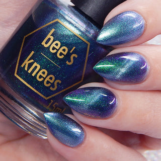 Image provided for Bee's Knees by a paid swatcher featuring the nail polish " Outplayed "