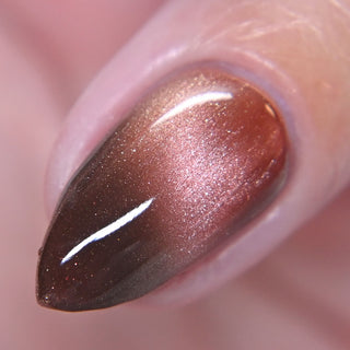 Image provided for Bee's Knees by a paid swatcher featuring the nail polish " She is Gone and I Long to Follow "