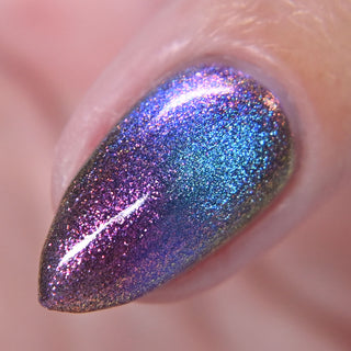 Image provided for Bee's Knees by a paid swatcher featuring the nail polish " Take Me with You "