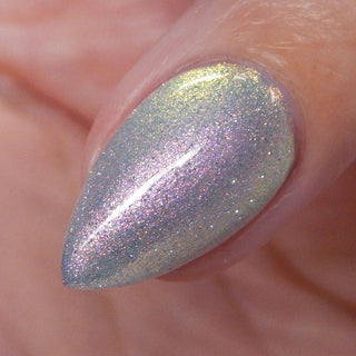 Image provided for Bee's Knees by a paid swatcher featuring the nail polish " The Archer's Curse "