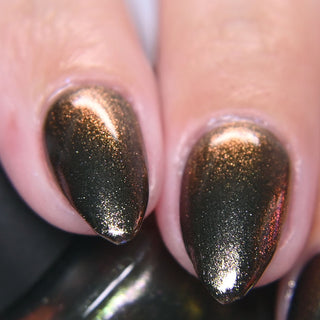 Image provided for Bee's Knees by a paid swatcher featuring the nail polish " Thank You for Choosing Me "