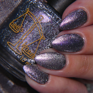 Image provided for Bee's Knees by a paid swatcher featuring the nail polish " True Power Lies in the Shadows "