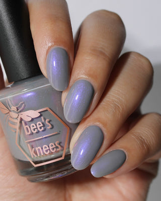 Image provided for Bee's Knees by a paid swatcher featuring the nail polish " But I Felt Cold, so Cold "