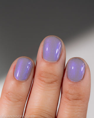 Image provided for Bee's Knees by a paid swatcher featuring the nail polish " But I Felt Cold, so Cold "