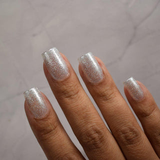 Image provided for Bee's Knees by a paid swatcher featuring the nail polish " Hold Your Unicorns "