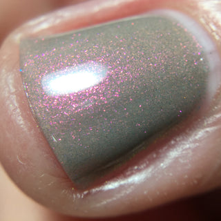 Image provided for Bee's Knees by a paid swatcher featuring the nail polish " Loving Someone is Not a Trap "