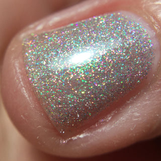 Image provided for Bee's Knees by a paid swatcher featuring the nail polish " The Source "