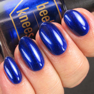 Image provided for Bee's Knees by a paid swatcher featuring the nail polish " Immortality "