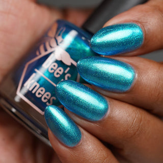 Image provided for Bee's Knees by a paid swatcher featuring the nail polish " Enchanted or Entitled? "