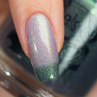 Image provided for Bee's Knees by a paid swatcher featuring the nail polish " Ascension "