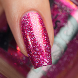 Image provided for Bee's Knees by a paid swatcher featuring the nail polish " Ma Fille "