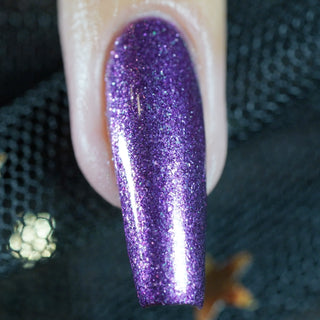 Image provided for Bee's Knees by a paid swatcher featuring the nail polish " Nevermore "