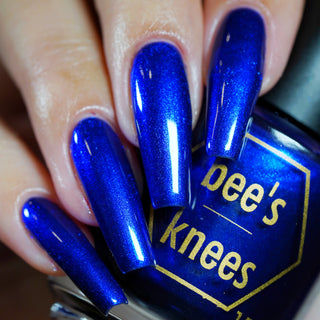 Image provided for Bee's Knees by a paid swatcher featuring the nail polish " Immortality "