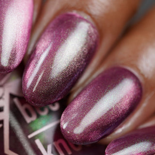 Image provided for Bee's Knees by a paid swatcher featuring the nail polish " Don't Clip my Wings "