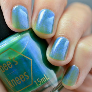Image provided for Bee's Knees by a paid swatcher featuring the nail polish " I Have Been Crying Out to You From the Start "