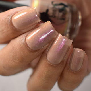 Image provided for Bee's Knees by a paid swatcher featuring the nail polish " Loving Someone is Not a Trap "
