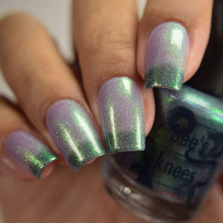Image provided for Bee's Knees by a paid swatcher featuring the nail polish " Ascension "