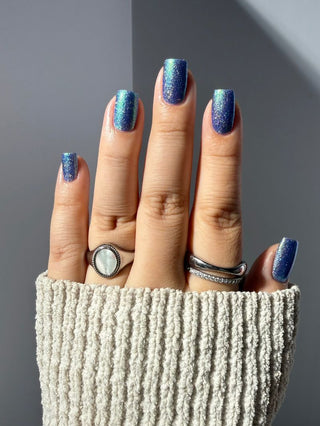 Image provided for Bee's Knees by a paid swatcher featuring the nail polish " Acceptance "