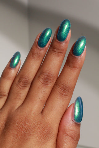 Image provided for Bee's Knees by a paid swatcher featuring the nail polish " Enchanted or Entitled? "