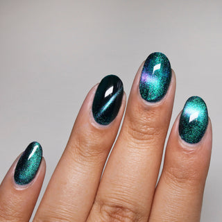 Image provided for Bee's Knees by a paid swatcher featuring the nail polish " Even Death Bears its Flowers "