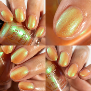 Image provided for Bee's Knees by a paid swatcher featuring the nail polish " Majora "