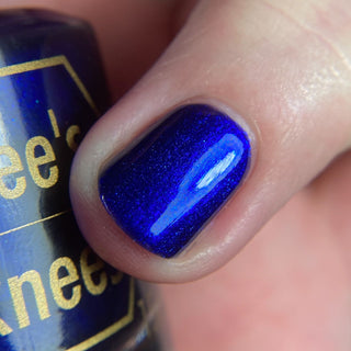 Image provided for Bee's Knees by a paid swatcher featuring the nail polish " Immortality "