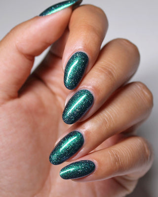 Image provided for Bee's Knees by a paid swatcher featuring the nail polish " Faragathe "