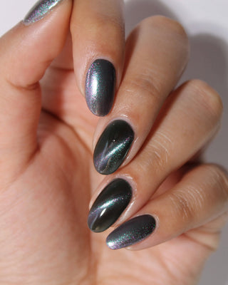 Image provided for Bee's Knees by a paid swatcher featuring the nail polish " Forgive Yourself into Existence "