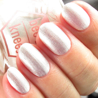 Image provided for Bee's Knees by a paid swatcher featuring the nail polish " Maman "