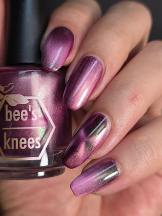 Image provided for Bee's Knees by a paid swatcher featuring the nail polish " Don't Clip my Wings "