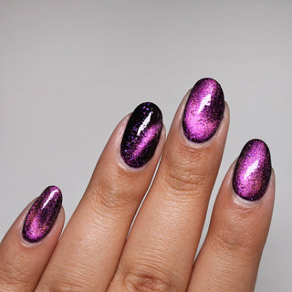Image provided for Bee's Knees by a paid swatcher featuring the nail polish " Have Care for My Virtue "