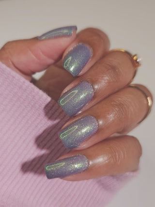 Image provided for Bee's Knees by a paid swatcher featuring the nail polish " Ascension "