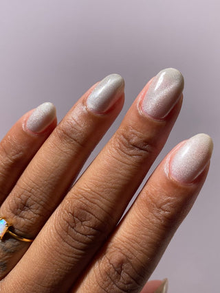 Image provided for Bee's Knees by a paid swatcher featuring the nail polish " And Yet "