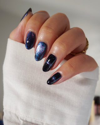 Image provided for Bee's Knees by a paid swatcher featuring the nail polish " The Body Remembers "