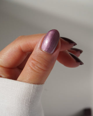 Image provided for Bee's Knees by a paid swatcher featuring the nail polish " Permit Me "