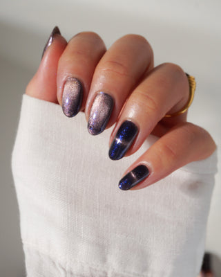 Image provided for Bee's Knees by a paid swatcher featuring the nail polish " Knight, Knave, Optimist "