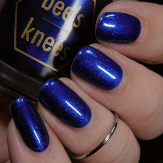 Image provided for Bee's Knees by a paid swatcher featuring the nail polish " Immortality "