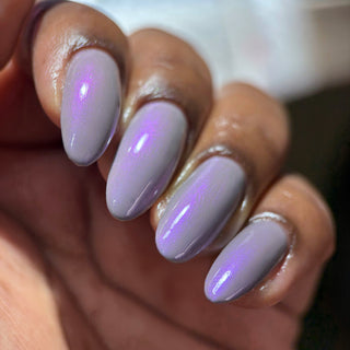 Image provided for Bee's Knees by a paid swatcher featuring the nail polish " But I Felt Cold, so Cold "