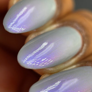 Image provided for Bee's Knees by a paid swatcher featuring the nail polish " But I Felt Cold, so Cold "
