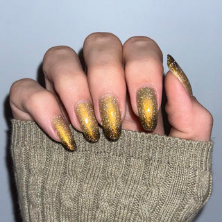 Image provided for Bee's Knees by a paid swatcher featuring the nail polish " Lord Percival the Second "