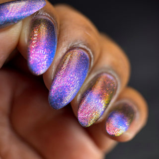 Image provided for Bee's Knees by a paid swatcher featuring the nail polish " Take Me with You "
