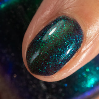 Image provided for Bee's Knees by a paid swatcher featuring the nail polish " Clarity "