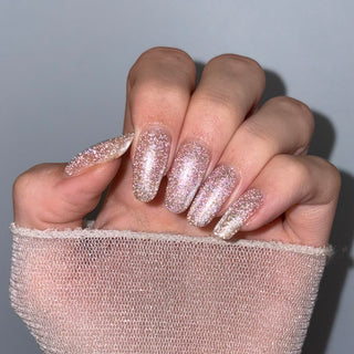 Image provided for Bee's Knees by a paid swatcher featuring the nail polish " Hold Your Unicorns "