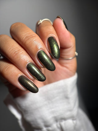 Image provided for Bee's Knees by a paid swatcher featuring the nail polish " Thank You for Choosing Me "