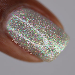Image provided for Bee's Knees by a paid swatcher featuring the nail polish " The Source "
